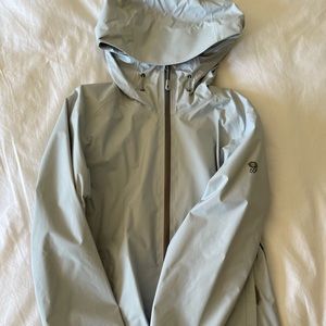 Mountain Hardwear Rain jacket, Gray, Small